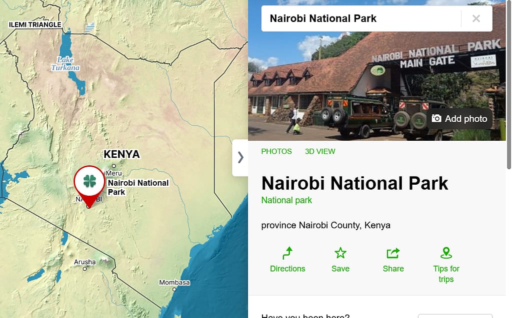 NAIROBI NATIONAL PARK 5 Screenshot 2025 03 14 162220